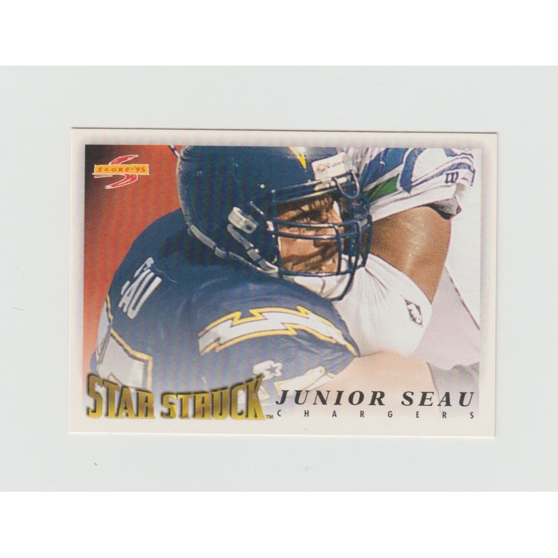 Junior Seau Chargers 1995 Score Star Struck #218