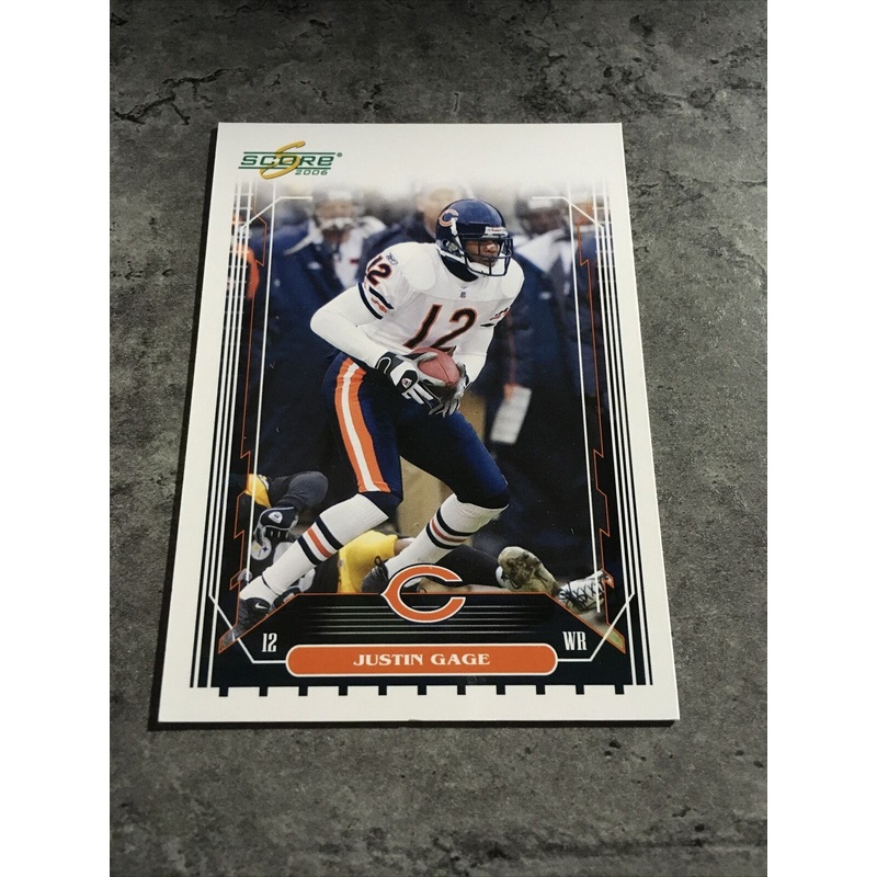 Justin Gage Bears 2006 Score #52