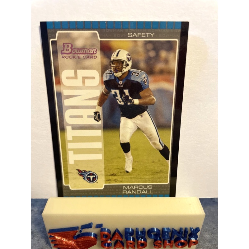 Marcus Randall Titans 2005 Bowman Rookie #265