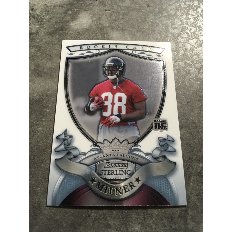 Martrez Milner Falcons 2007 Bowman Sterling Rookie #41