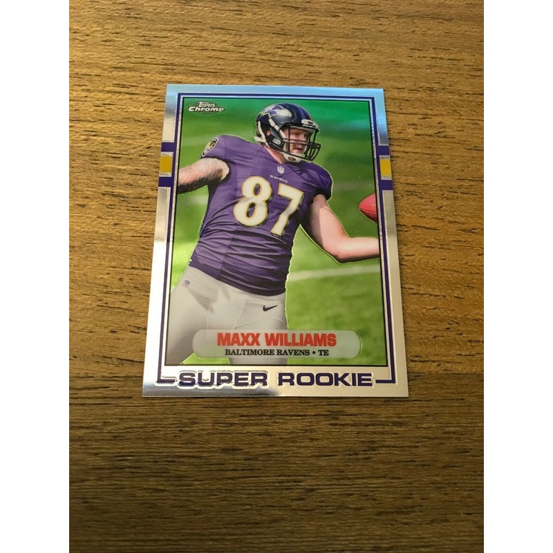Maxx Williams Ravens 2015 Topps Chrome 89 Rookie #89-MW