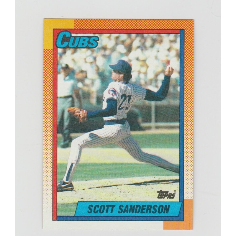 Scott Sanderson Cubs 1990 Topps #67