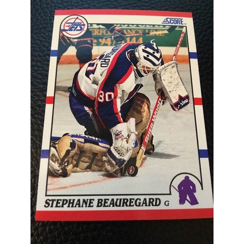 Stephane Beuregard Jets 1990-1991 Score #282