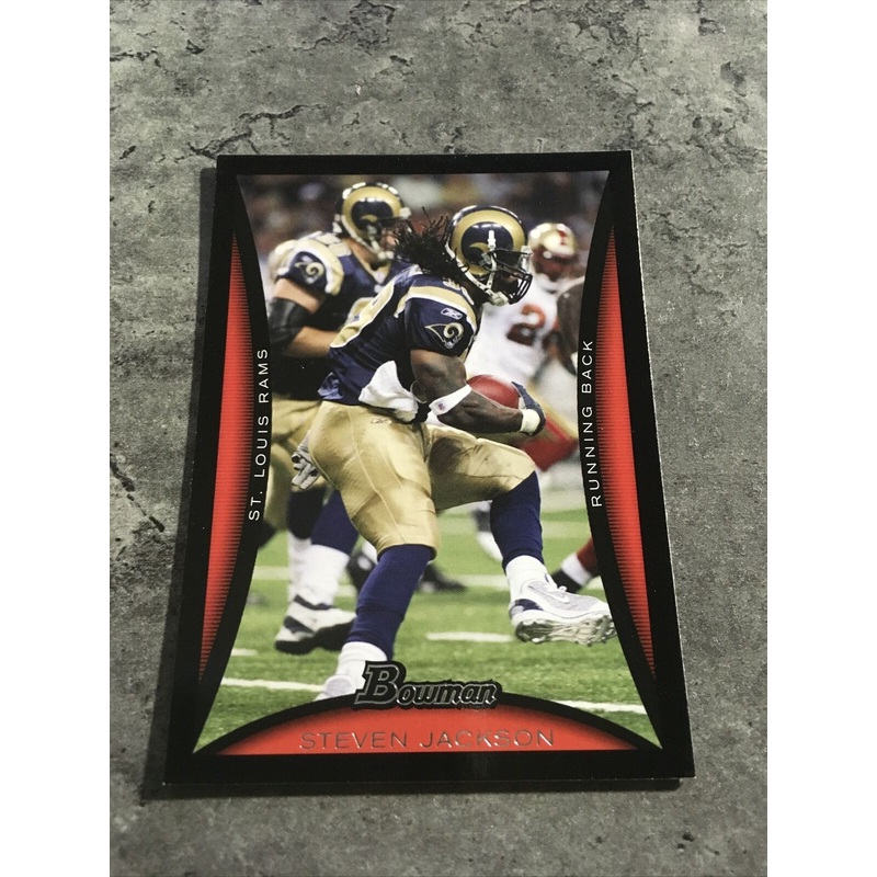 Steven Jackson Rams 2008 Bowman #26