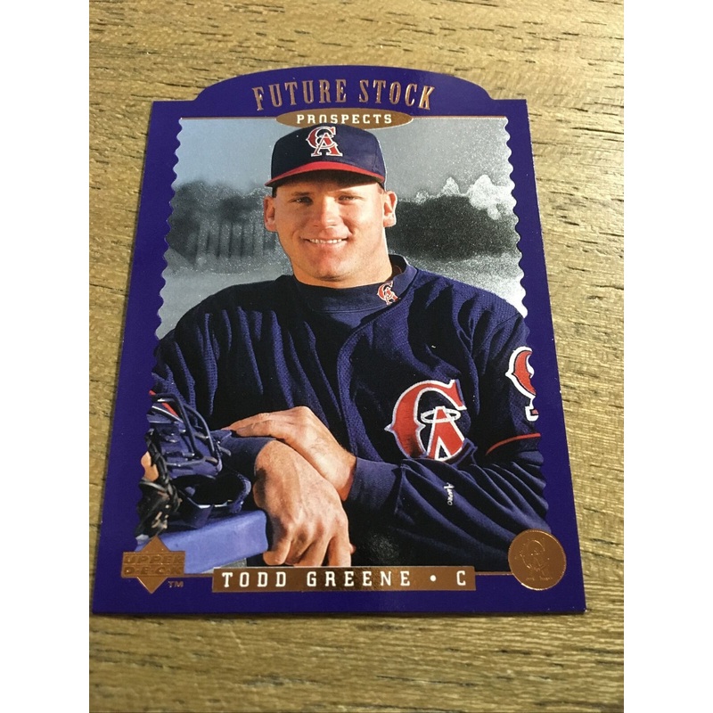Todd Greene Angels 1996 Upper Deck Future Stock #FS12