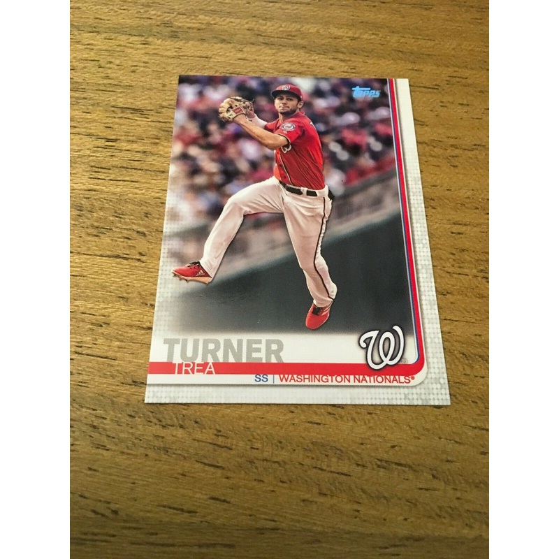 Trea Turner Nationals 2019 Topps #176