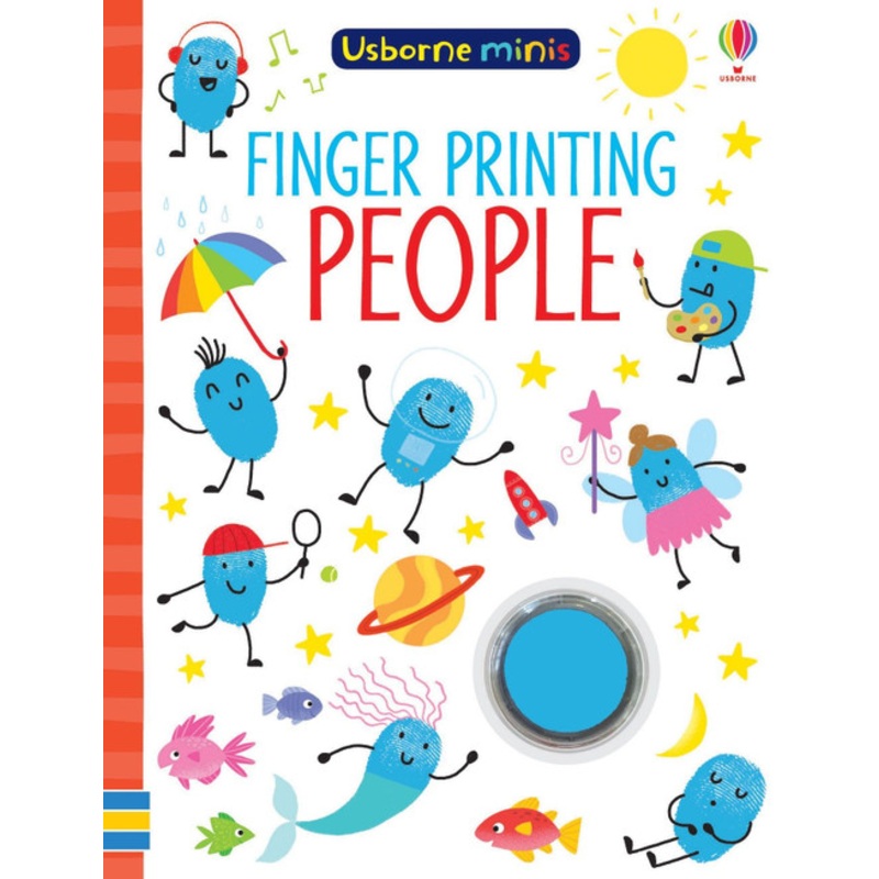 “Usborne – Mini Books: Finger Printing People”