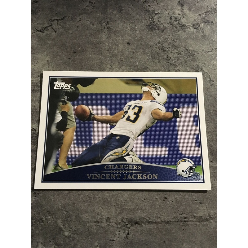 Vincent Jackson Chargers 2009 Topps #186