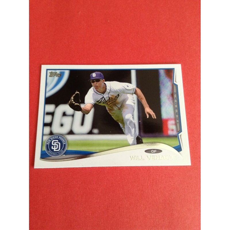 Will Venable Padres 2014 Topps #64