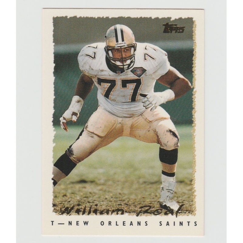 William Roaf Saints 1995 Topps #106