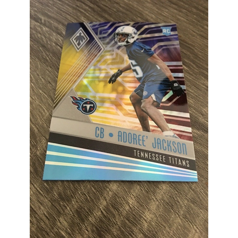 Adoree’ Jackson Titans 2017 Panini Phoenix Rookie #150