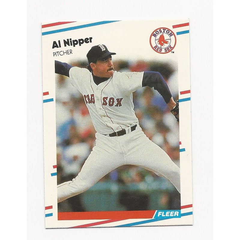 Al Nipper Red Sox 1988 Fleer #358