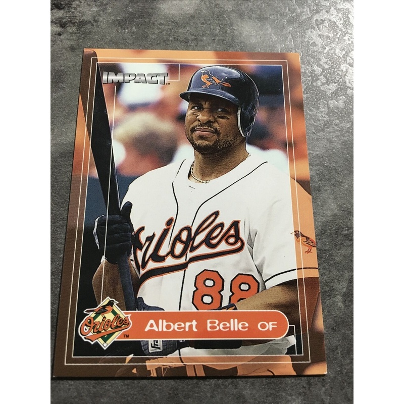 Albert Belle Orioles 2000 Fleer Impact #166
