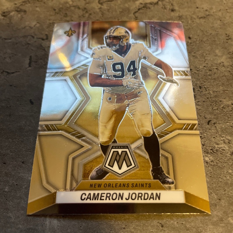 Cameron Jordan  Saints 2022 Panini Mosaic #142