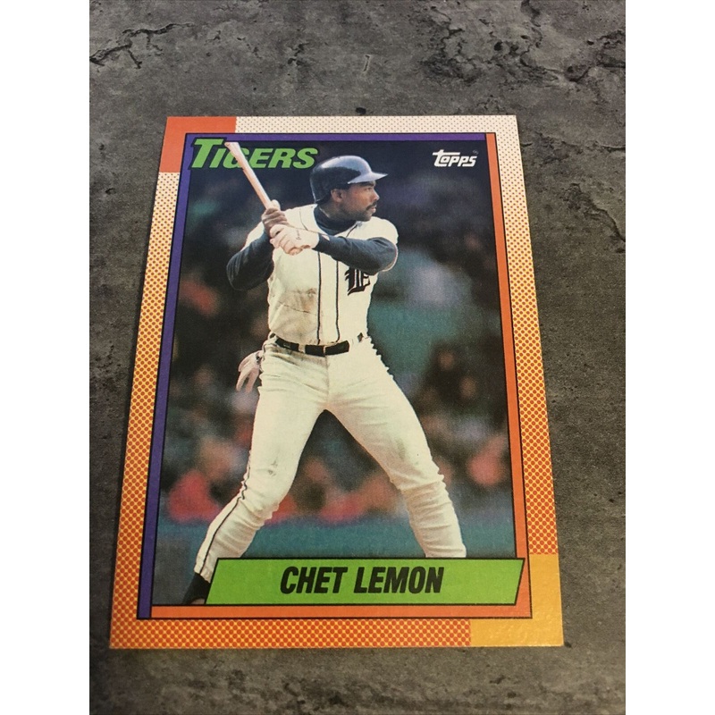Chet Lemon Tigers 1990 Topps #271