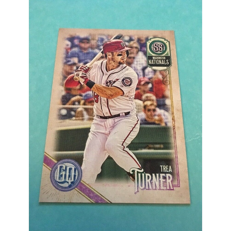 Trea Turner Nationals 2018 Topps Gypsy Queen #103