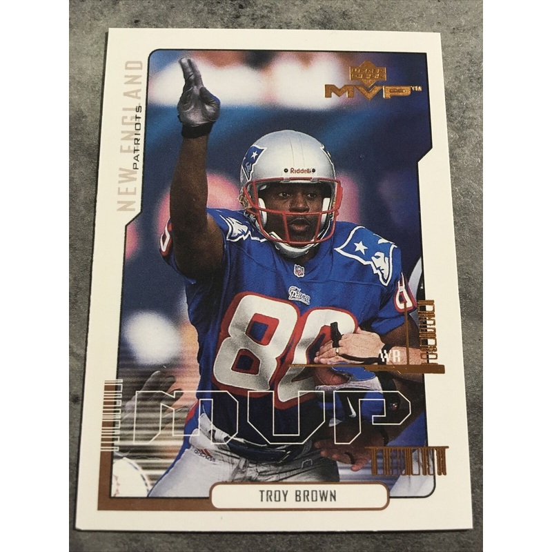 Troy Brown Patriots 2000 Upper Deck MVP #99