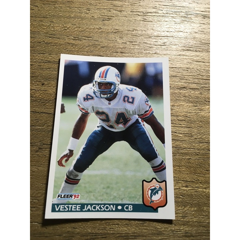 Vestee Jackson Dolphins 1992 Fleer#230