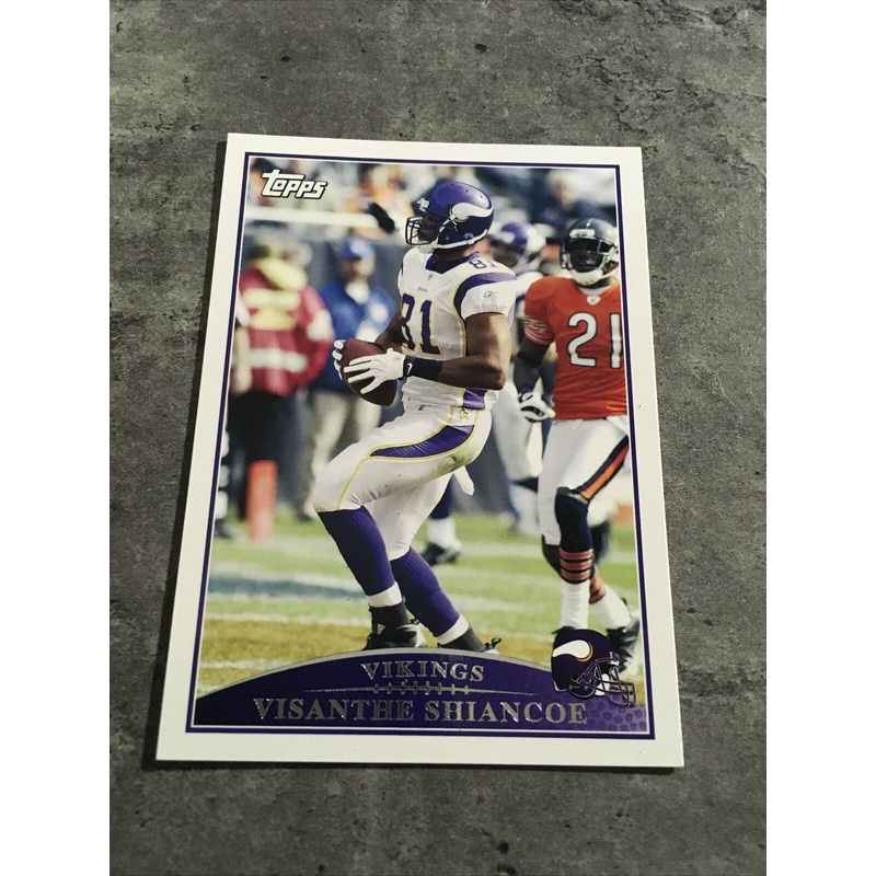Visanthe Shiancoe Vikings 2009 Topps #143