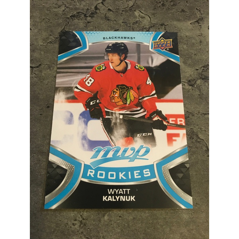 Wyatt Kalynuk  Blackhawks 2021-22 Upper Deck MVP Rookie #222