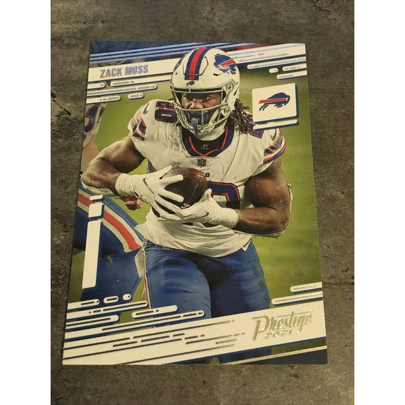 Zack Moss Bills 2021 Panini Prestige #17