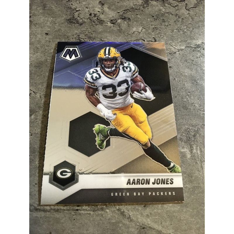 Aaron Jones Packers 2021 Panini Mosaic #81