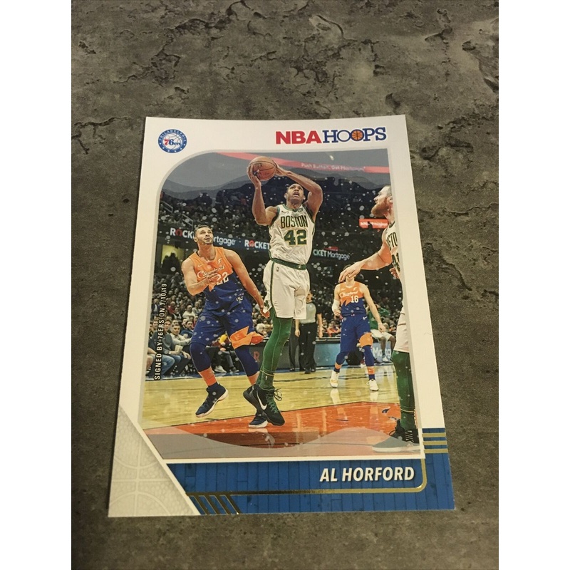 Al Horford 76ers 2019-20 Panini NBA Hoops Winter #260