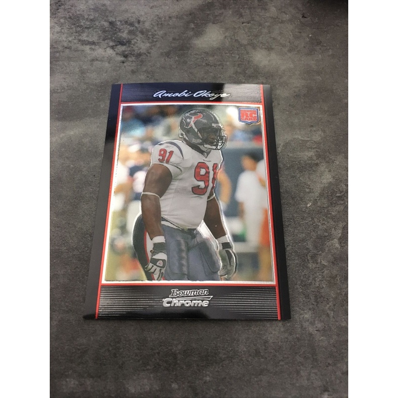 Amobi Okoye Texans 2007 Bowman Chrome Rookie #BC4