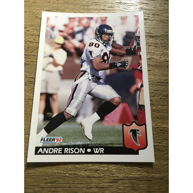 Andre Rison Falcons 1992 Fleer #15