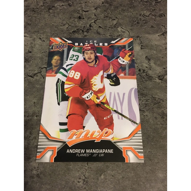Andrew Mangiapane Flames 2022-23 Upper Deck MVP Ice Battles #176