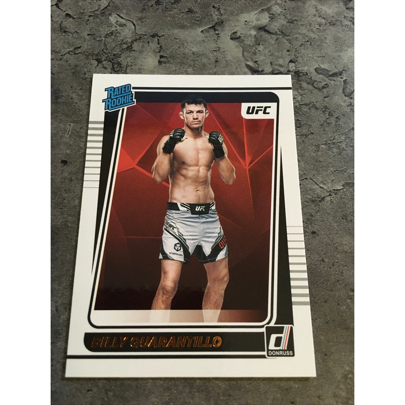 Billy Quarantillo  UFC 2022 Panini Donruss Rated Rookie #201