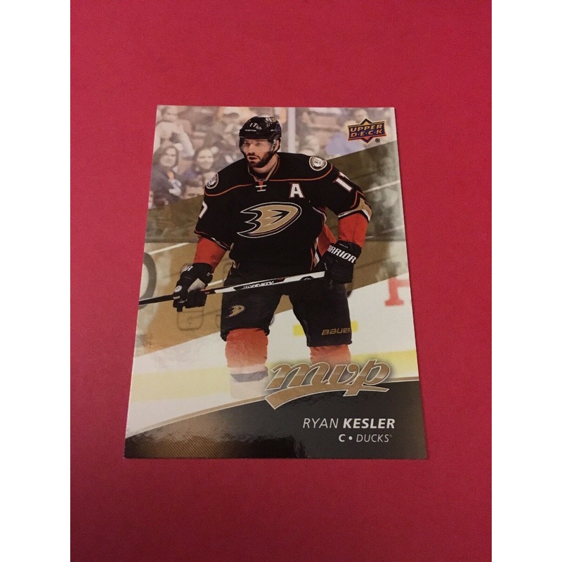 Ryan Kesler Ducks 2017-2018 Upper Deck MVP #226