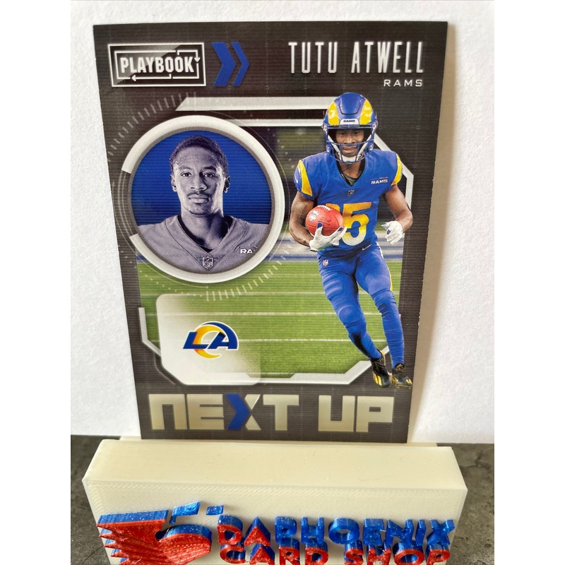 Tutu Atwell  Rams 2021 Panini Playbook Next Up Rookie #NXT-TAT