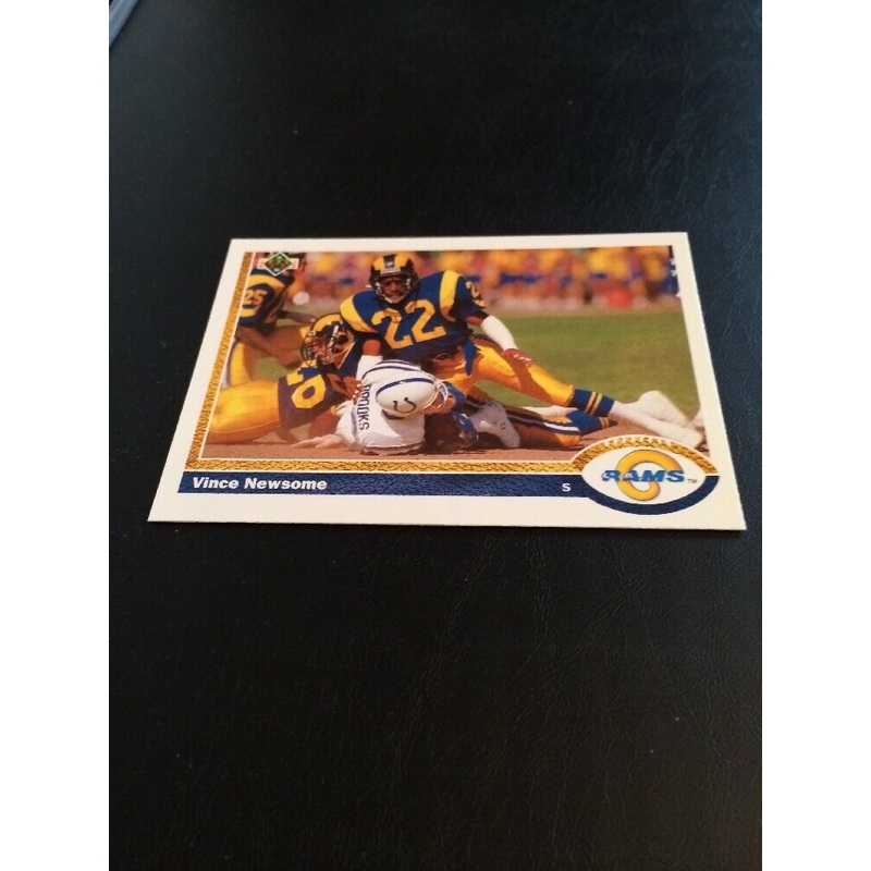 Vince Newsome Rams 1991 Upper Deck #239