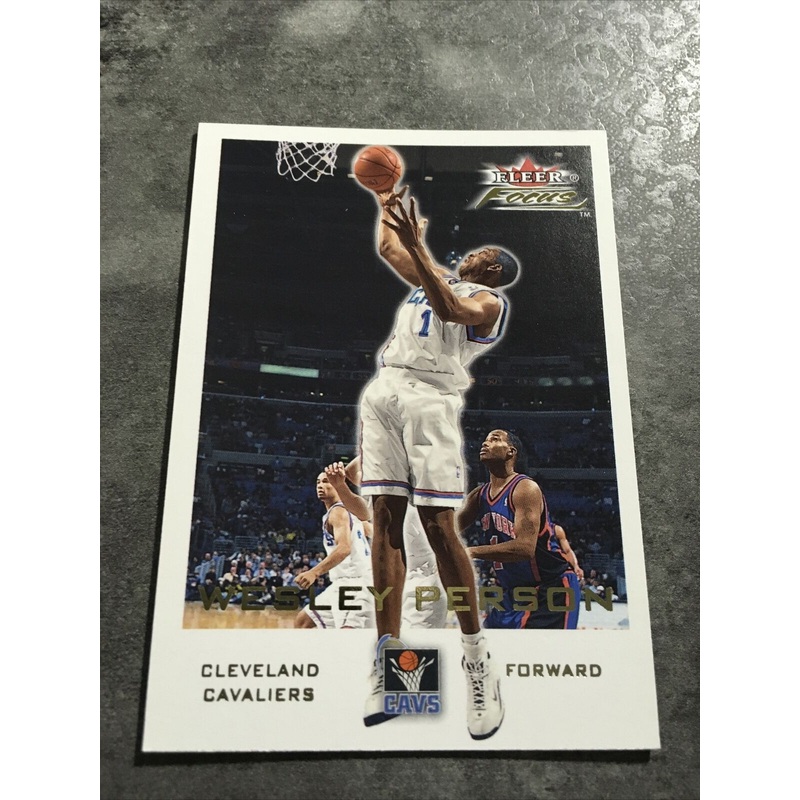 Wesley Person Cavaliers 2000-2001 Fleer Focus #63