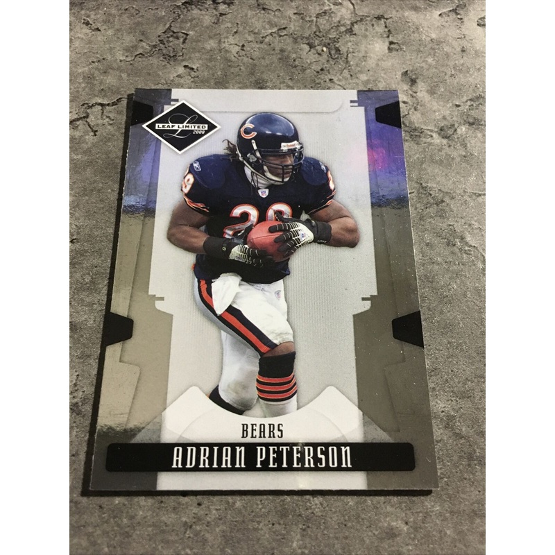 Adrian Peterson Bears 2008 Leaf Limited #18