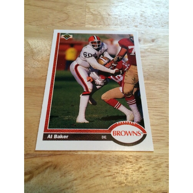 Al Baker Browns 1991 Upper Deck #222