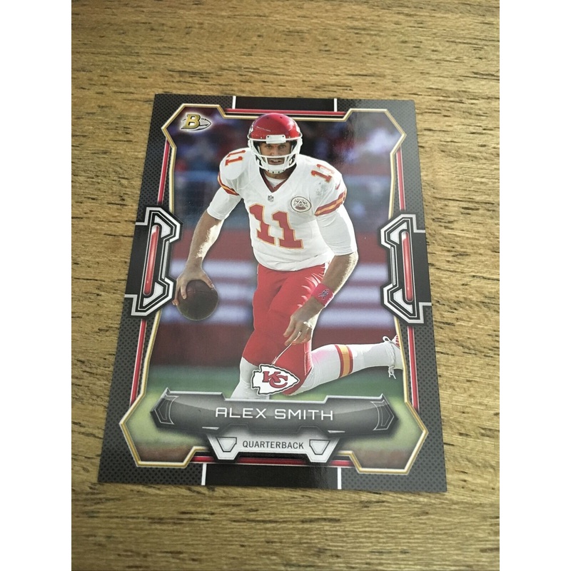 Alex Smith Chiefs 2015 Bowman Black #59