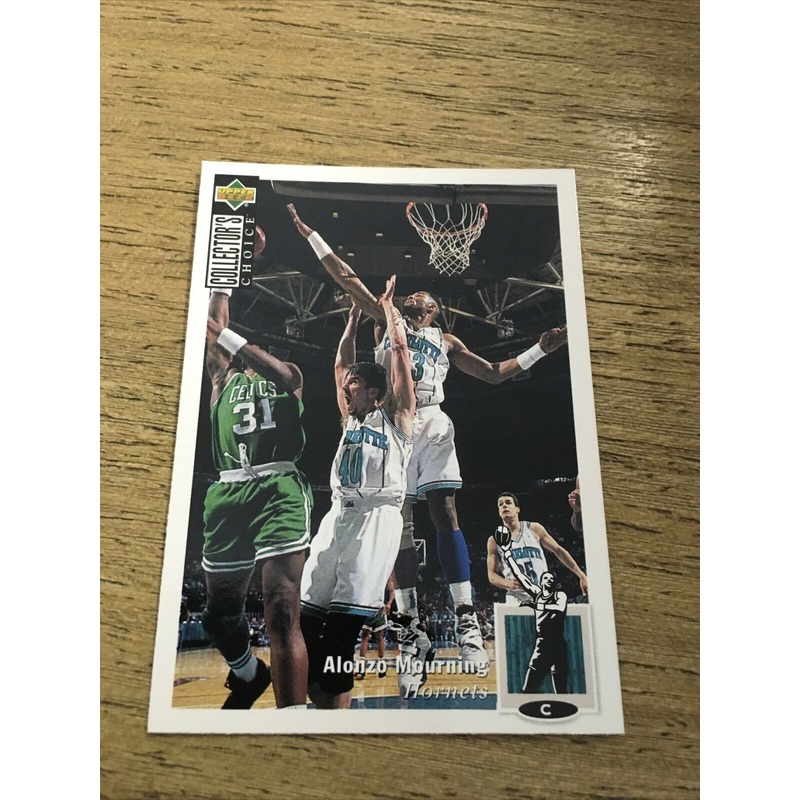 Alonzo Mourning Hornets 1994-1995 UD Collector’s Choice #133