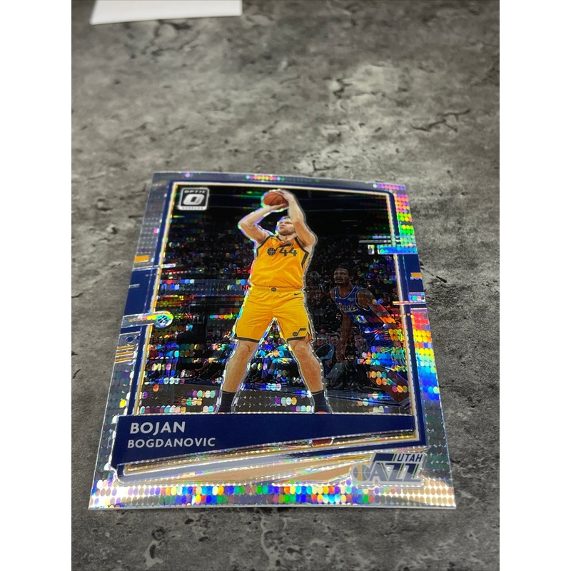 Bojan Bogdanovic  Jazz 2020-21 Panini Donruss Optic Fast Break Holo Prizm #88