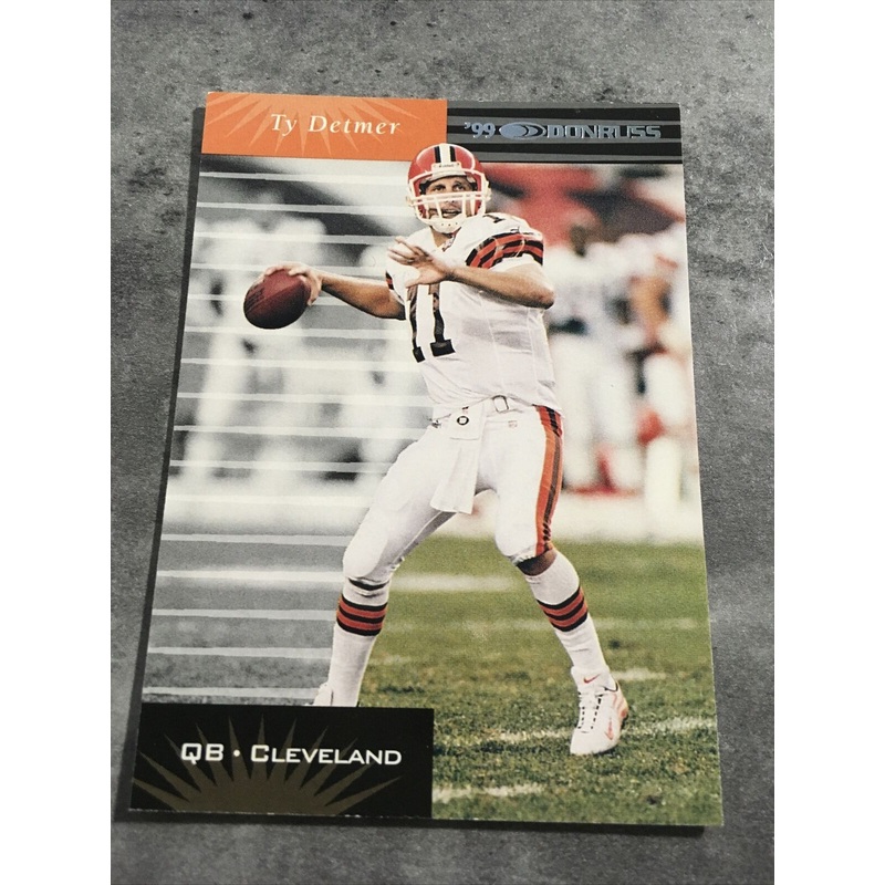 Ty Detmer Browns 1999 Donruss #29