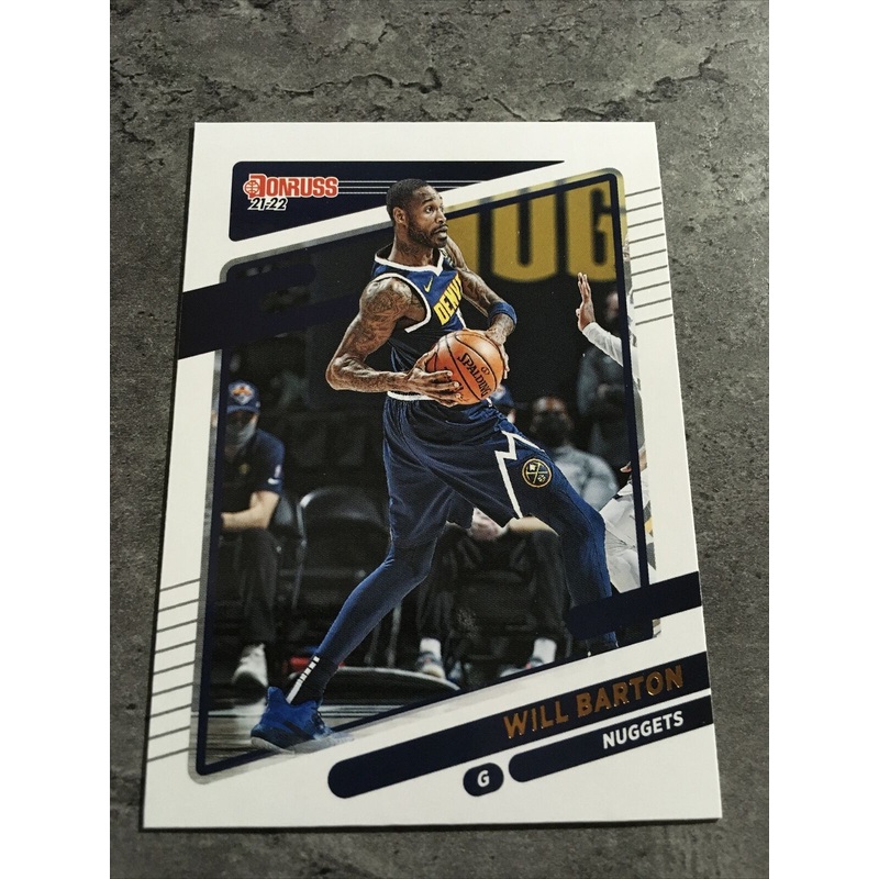 Will Barton Nuggets 2021-22 Donruss #106