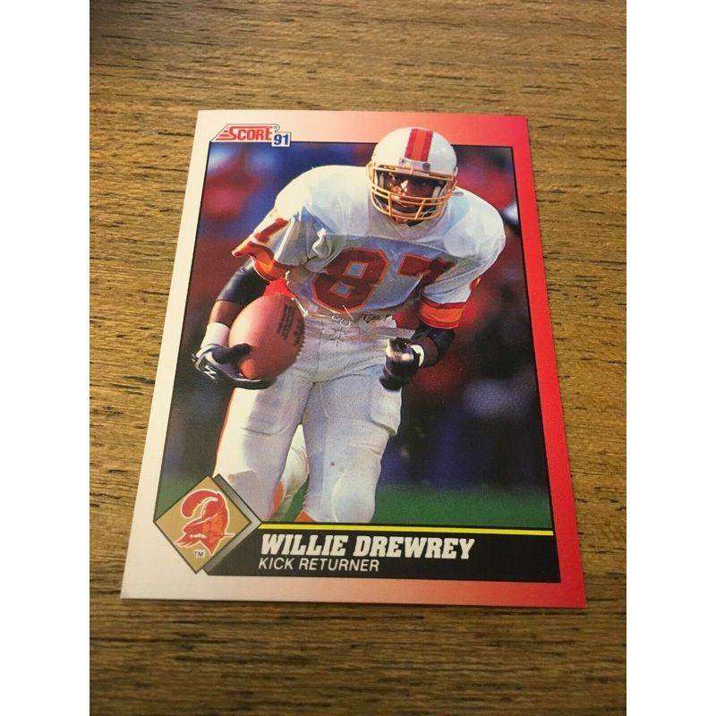 Willie Drewrey Buccaneers 1991 Score #197