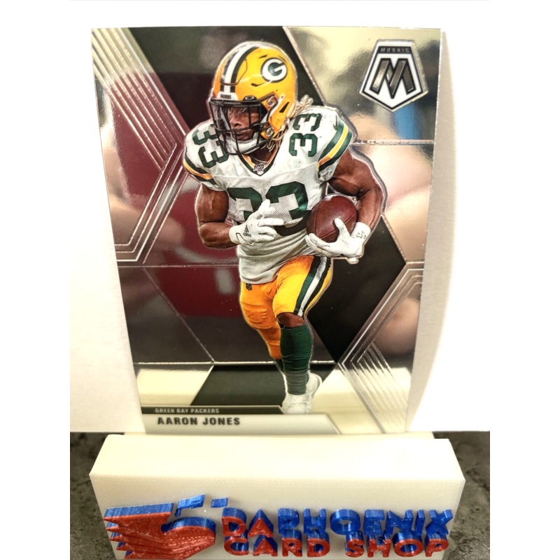 Aaron Jones Packers 2020 Panini Mosaic #82