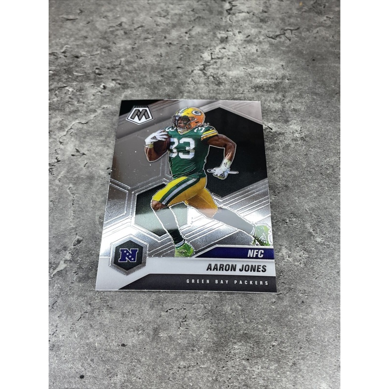 Aaron Jones Packers 2021 Panini Mosaic #212