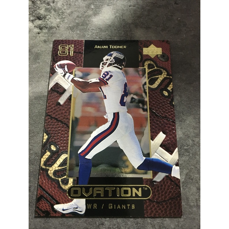 Amani Toomer Giants 1999 Upper Deck Ovation #38