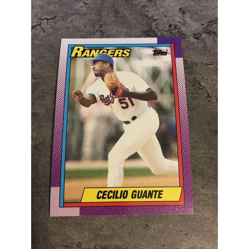 Cecilio Guante Rangers 1990 Topps #532