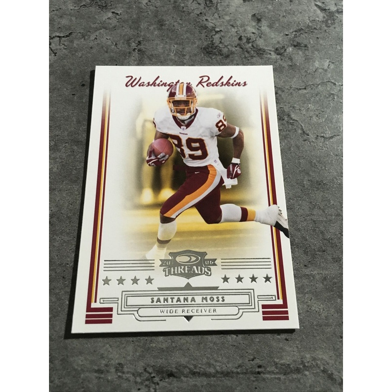 Santana Moss Redskins 2006 Donruss Threads #100