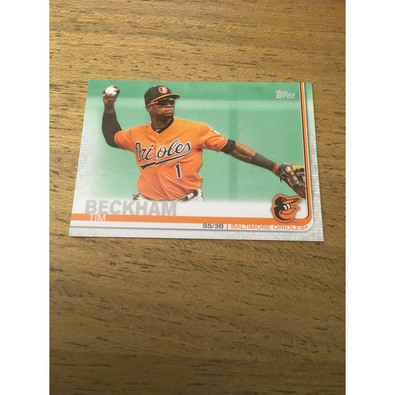 Tim Beckham Orioles 2019 Topps #282