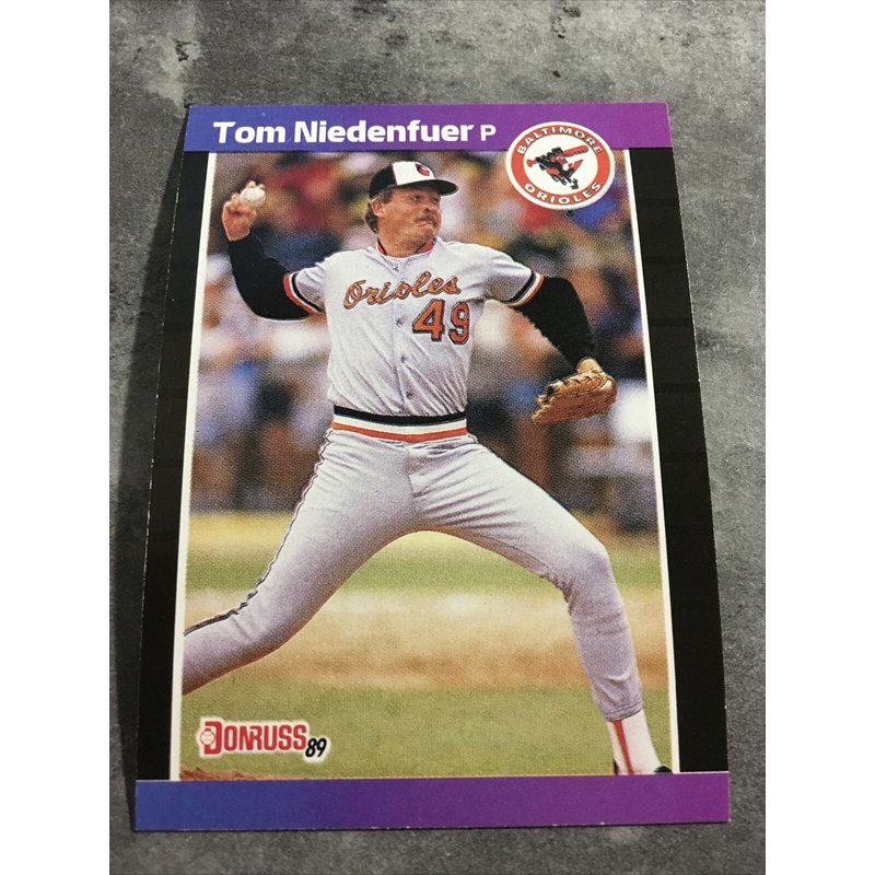 Tom Niedenfuer Orioles 1989 Donruss #282